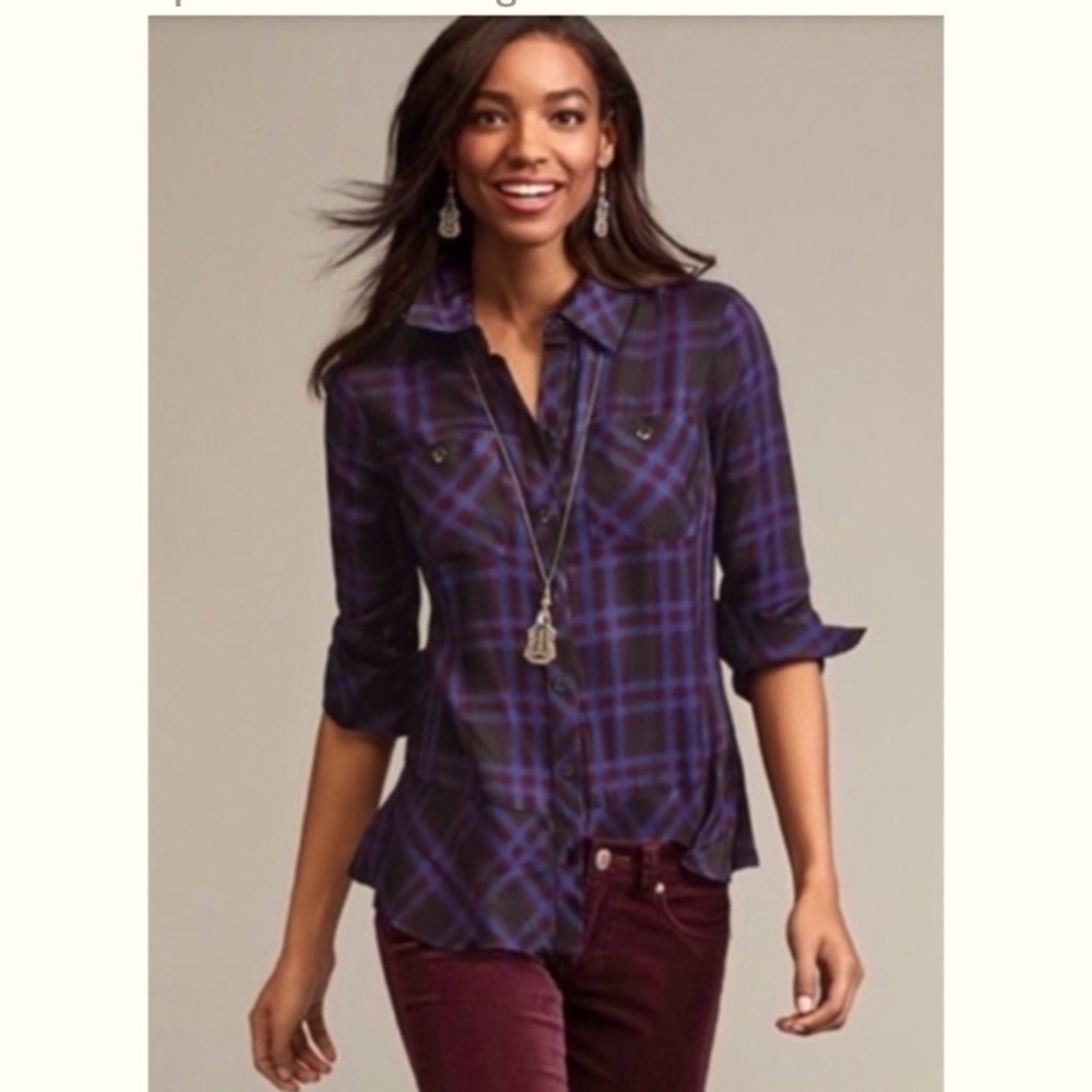 CAbi check shirt